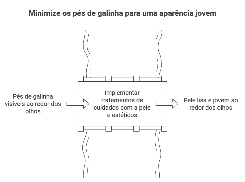 Compreendendo o que são os Pés de Galinha no Rosto