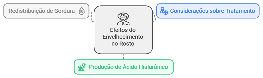 Como o Processo de Envelhecimento Afeta o Rosto