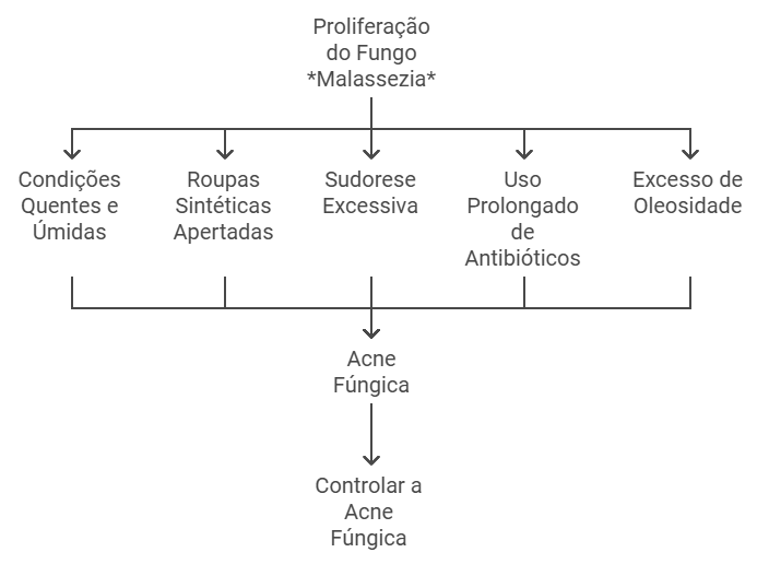 O Que Causa a Acne Fúngica