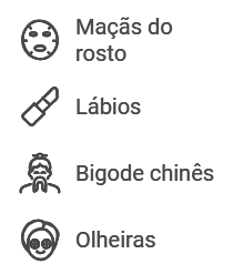 Indicações do Preenchimento: Áreas e Efeitos