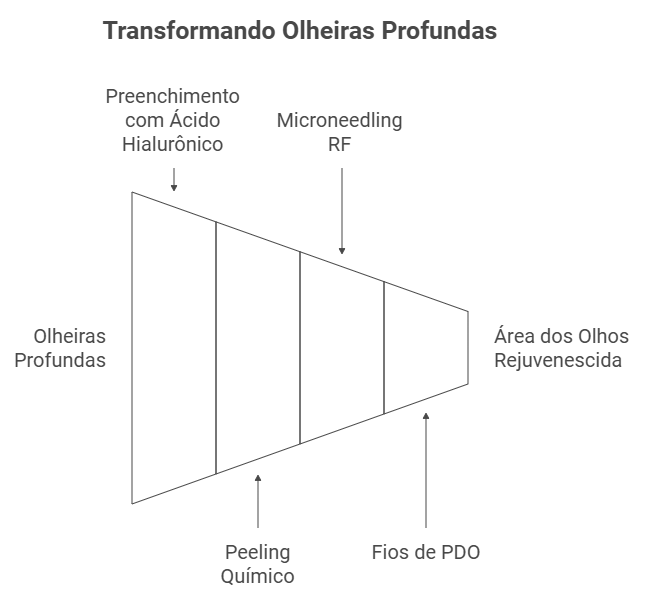 Procedimentos Estéticos para Tratar Olheiras Profundas