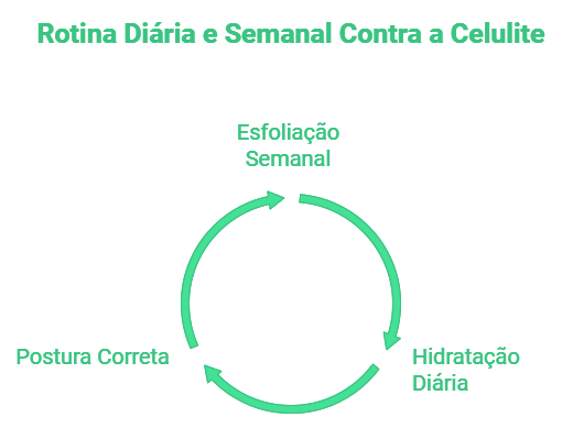 Rotina de Cuidados Diários Contra a Celulite