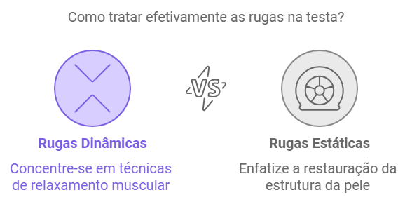 Identificando Rugas Dinâmicas vs. Estáticas