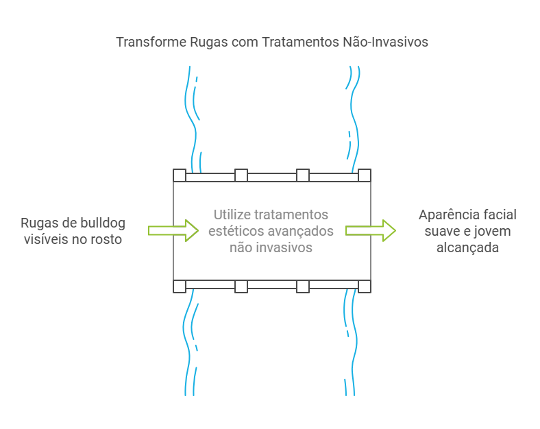 Tratamentos Não-Invasivos para Rugas de Bulldog