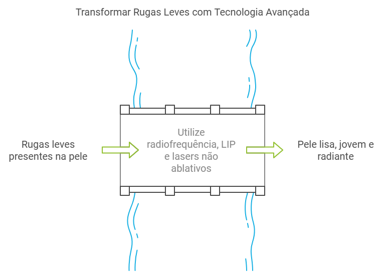 Abordagens Tecnológicas Como Tratar Rugas Leves com Equipamentos de Ponta