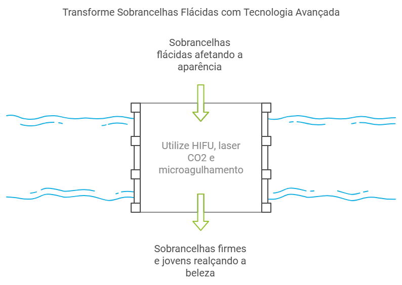 Abordagens Tecnológicas Avançadas para Tratar a Sobrancelha Flácida