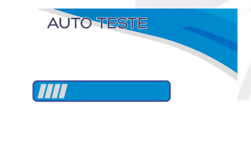 LED Antares — IBRAMED — 3. Pressione o interruptor de alimentação ligado/desligado para a posição ligado. Em seguida, o visor mostrará a mens...