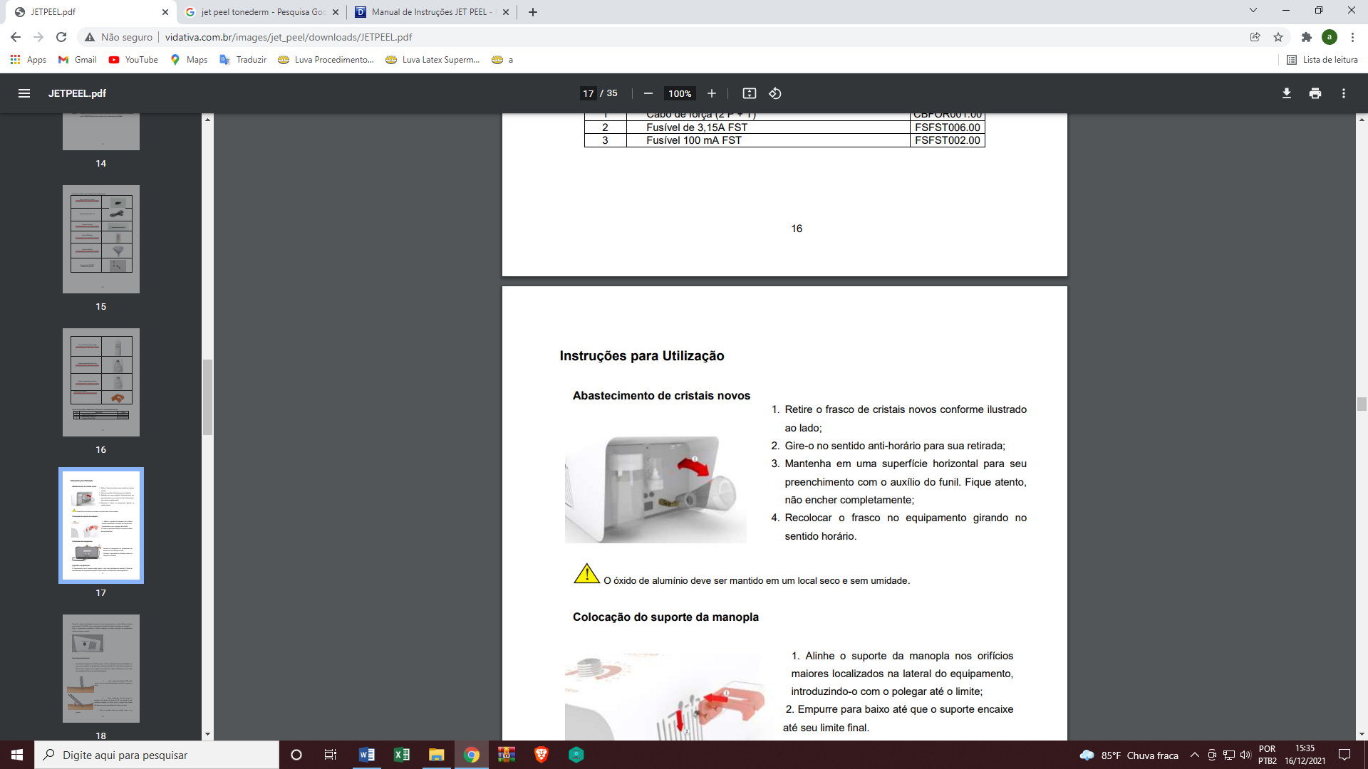 PEELING DE CRISTAL — abastecimento de cristais novos