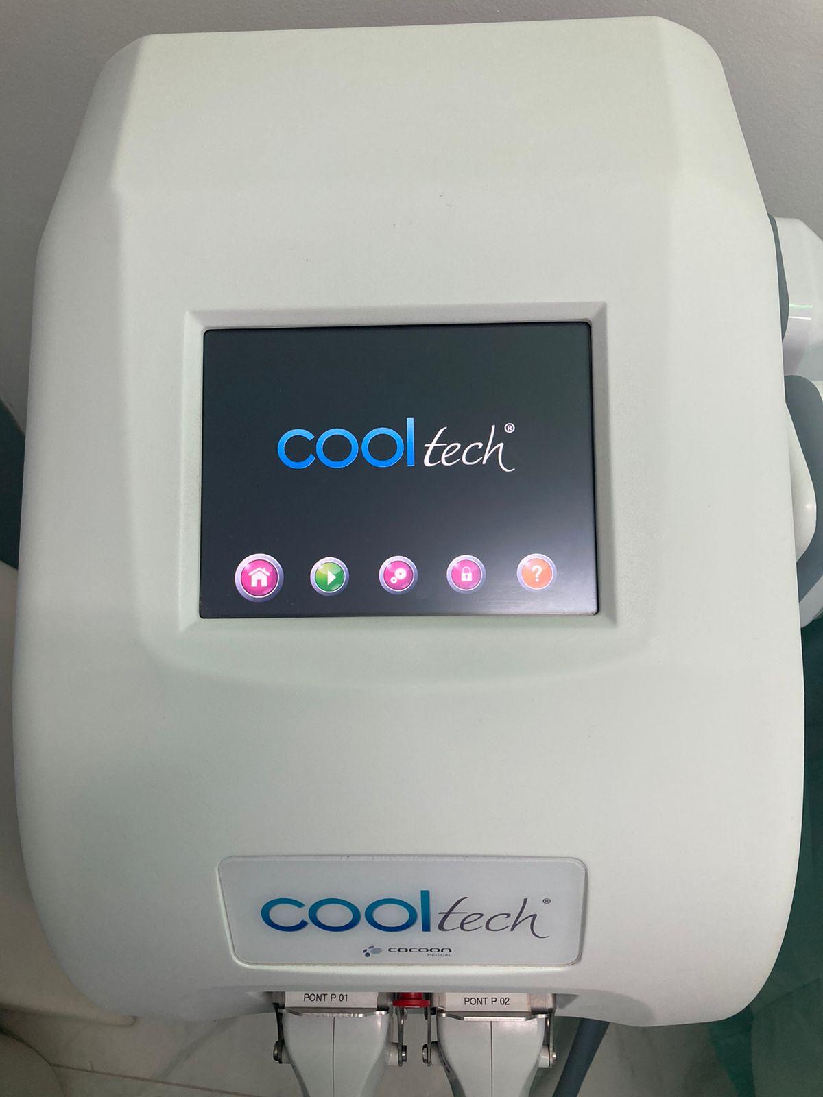CRIOLIPÓLISE COOL-TECH — Modular as intensidades de cada paciente, na tela de parâmetros do equipamento